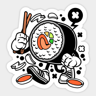 Sushi Illustration Sticker